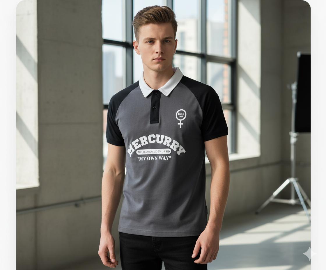 Urban Black Shirt - Mercurry6